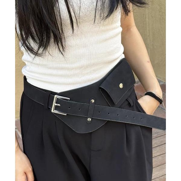 ベルト pouch belt レディース