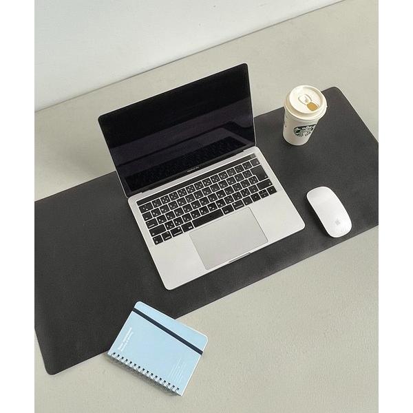 1D33-MZ シンプル デスクトップマット 80×34cm PCデスクマット ワイド テーブル保護