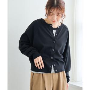 uvカット カーディガン 「UVカット」ラグラン2way シアークルーカーディガン レディース