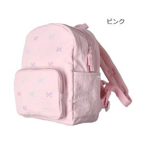 リュック ユニコーン・リボン・働く車・恐竜刺繍リュック キッズ 子供 男の子 女の子