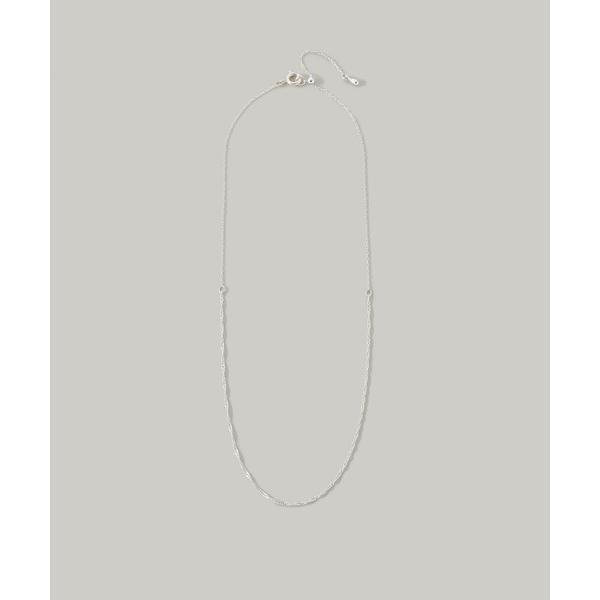 ネックレス 「ＳＶ９２５」ハーフツイストチェーンネックレス レディース