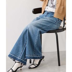 ワイドパンツ ジーンズ デニム デニムパンツ バギーワイドデニムパンツ レディース