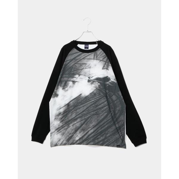 tシャツ “Drift Marks” Raglan L/S T-shirt メンズ レディース