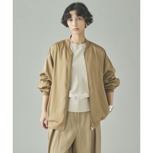 ブルゾン アウター Curensology(カレンソロジー)/ツイルストレッチブルゾン レディース