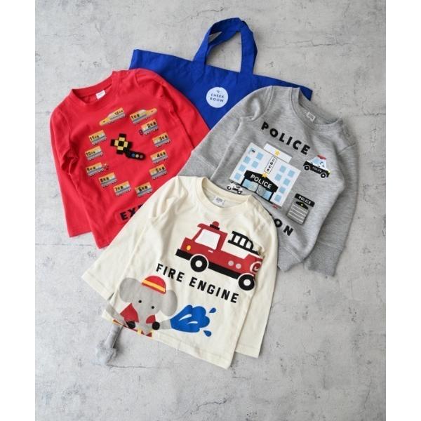 2026　CHEEK ROOM/チークルーム　働く車セット キッズ 子供服 男の子 女の子