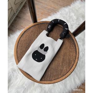 ショルダーバッグ バッグ miffy 2wayニットリボンバッグ レディース