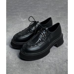 LUCIUS（ルシウス） ビジネスシューズ 厚底 ダービーシューズ メンズ