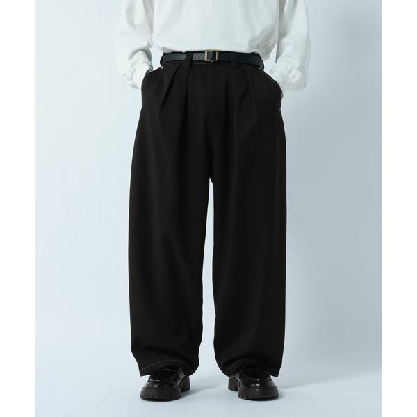 スラックス Design Stitch Painter Wide Pants/配色ステッチペインター...