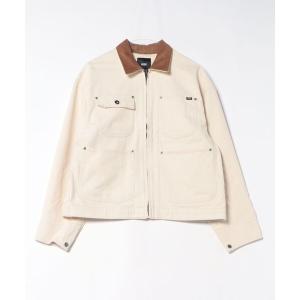 コート ジャケット VANS ヴァンズ DENIM WORK Jacket アウター 126R1090701 ABC-MART限定 ECRU メンズ