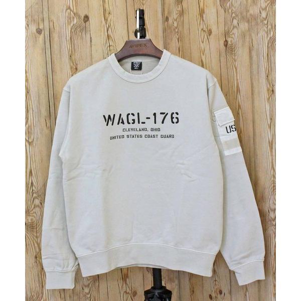 トレーナー スウェット FADED MIL.POCKET CREWNECK SWEAT メンズ レデ...