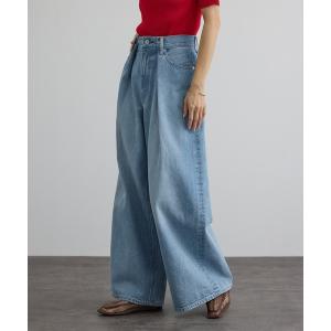 ジーンズ デニム デニムパンツ 「WEB限定」フロントタックデニムパンツ レディース