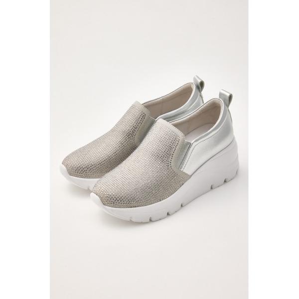 スリッポン クリスハイヒールスリッポン レディース