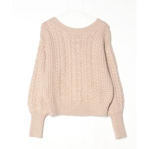 「MURUA」 長袖ニット FREE ベージュ ...の商品画像