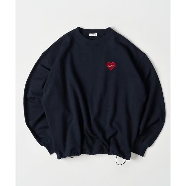 「ONCILY」 スウェットカットソー MEDIUM ネイビー メンズ