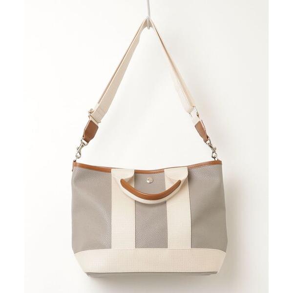 「Breath TOPKAPI」 2WAYバッグ - グレー レディース