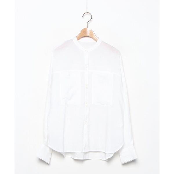 「ITEMS URBANRESEARCH」 長袖シャツ FREE ホワイト レディース