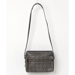 「CELINE」 ショルダーバッグ - グレー レディース