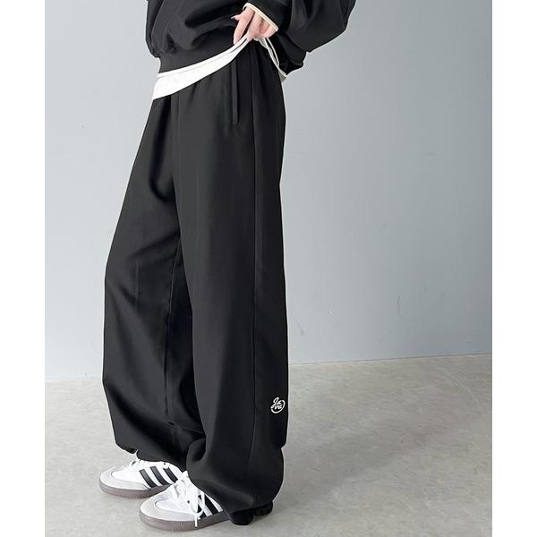 「Java」 パンツ MEDIUM ブラック レディース