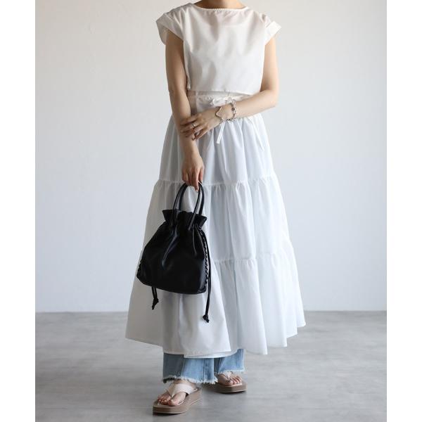 「r.」 セットアップ FREE ホワイト レディース