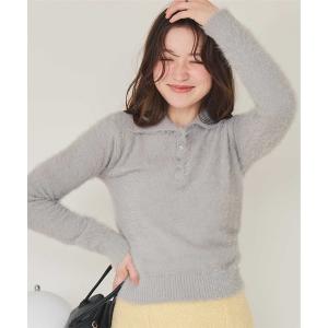 「titivate」 長袖ニット FREE グレー レディース