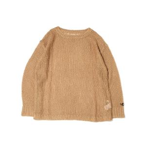 「UGG」 長袖ニット L ブラウン レディース