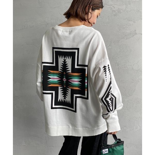 「PENDLETON」 スウェットカットソー X-LARGE ホワイト レディース