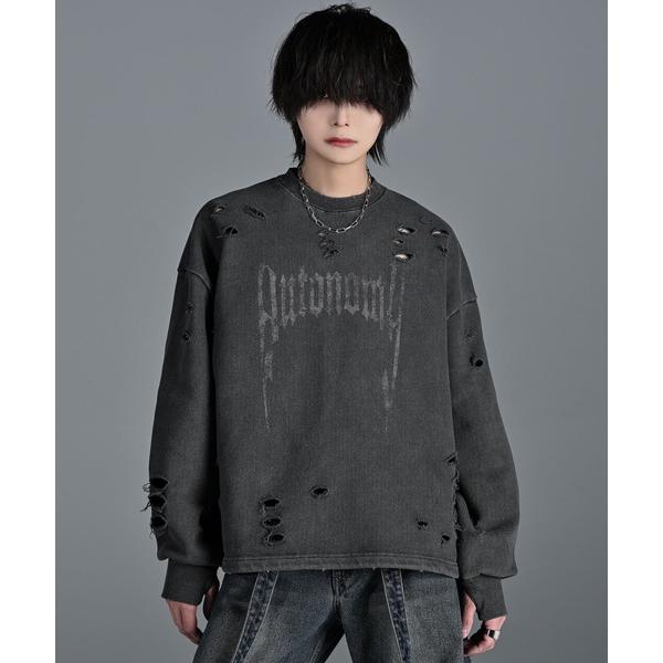 「ADRER」 スウェットカットソー S グレー メンズ