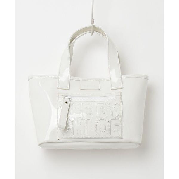 「SEE BY CHLOE」 トートバッグ - ホワイト レディース