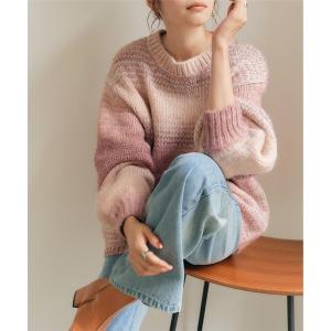 「titivate」 長袖ニット M ピンク レディース