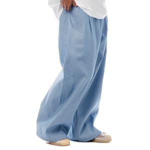 パンツ Light Denim Easy Baggy Pants / 薄手デニムバギーパンツ メンズ