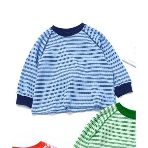 tシャツ ワッフルボーダーTシャツ キッズ 子供服 男の子 女の子