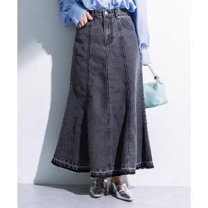 スカート イージーデニムマーメイドスカートの商品画像