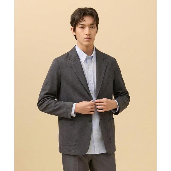 ジャケット テーラードジャケット 「KANEMASA JERSEY」メランジチドリジャージー カット...