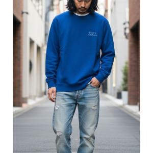 トレーナー スウェット CREW / BANKS JOURNAL(バンクスジャーナル)スタンダードシルエット長袖クルーネックスウェットトレーナ