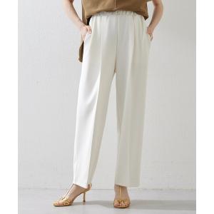 パンツ カットジョーゼットパンツ レディース
