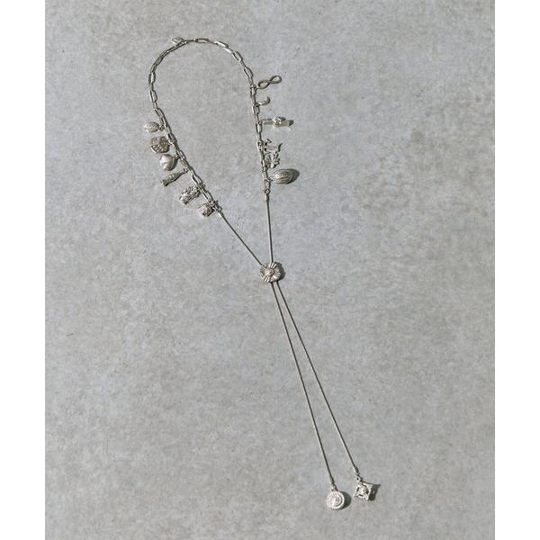 ネックレス 「TOGA PULLA/トーガプルラ」Metal motif loop tie/メタルモ...