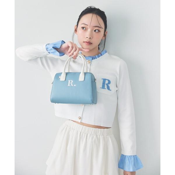 ショルダーバッグ バッグ R.バイカラーミニボストンショルダーバッグ レディース