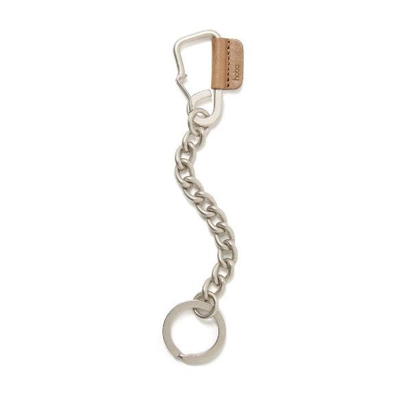 キーケース 「hobo / ホーボー」CARABINER CHAIN KEY RING with H...