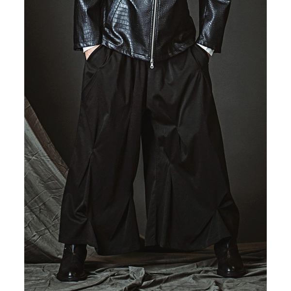 パンツ 「NO ID.」Random Tuck Wide Pants / ランダム タック ワイド ...