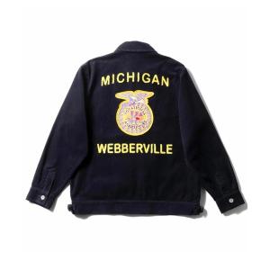 HOUSTON（ヒューストン） ブルゾン アウター メルトンツアージャケット