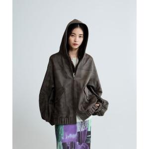 ブルゾン アウター モンスターフードブルゾン/647989 レディース