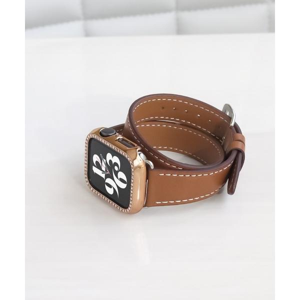 腕時計 Apple Watch Band / アップルウォッチ 二重巻き本革レザーバンド / Urb...