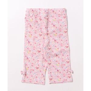 レギンス スパッツ 小花総柄7分丈レギンス キッズ 子供 女の子