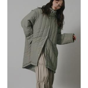 ダウンコート ダウンジャケット 「RS」「Social GIRL」「2WAY」キルティングドロストコート / 中綿コート レディース