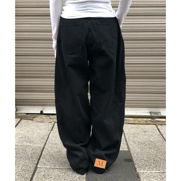 ワイドパンツ パンツ 「日本未発売/WEB限定」MUCENT(ムセント)/ユニセックス サイドピンタ...