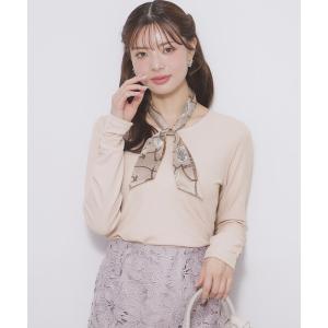 tシャツ ラメシアーリブトップス「洗濯機OK／接触冷感」 レディース