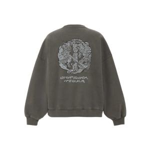Onitsuka Tiger オニツカタイガー スウェット チュニック Onitsuka Tiger（オニツカタイガー） トレーナー スウェット SWEAT TOP
