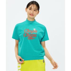tシャツ チュッパチャプス 半袖モックネックシャツ（レディース） レディース