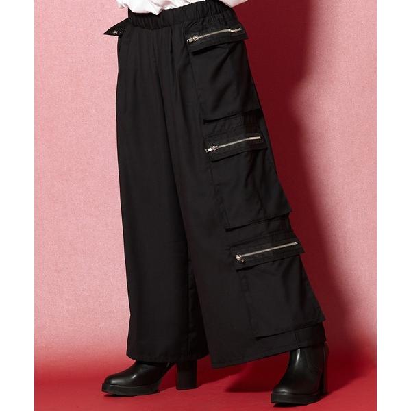 「ankoROCK」 カーゴパンツ ONE SIZE ブラック メンズ