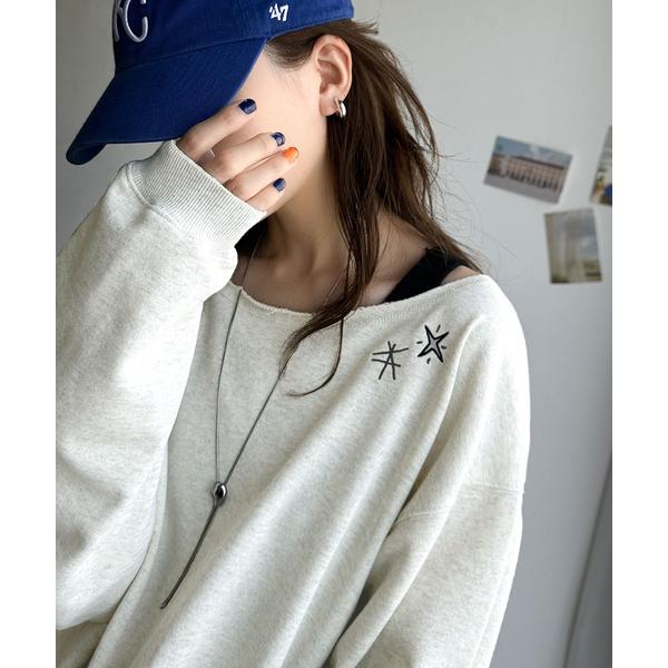 「Java」 スウェットカットソー X-LARGE オートミール レディース